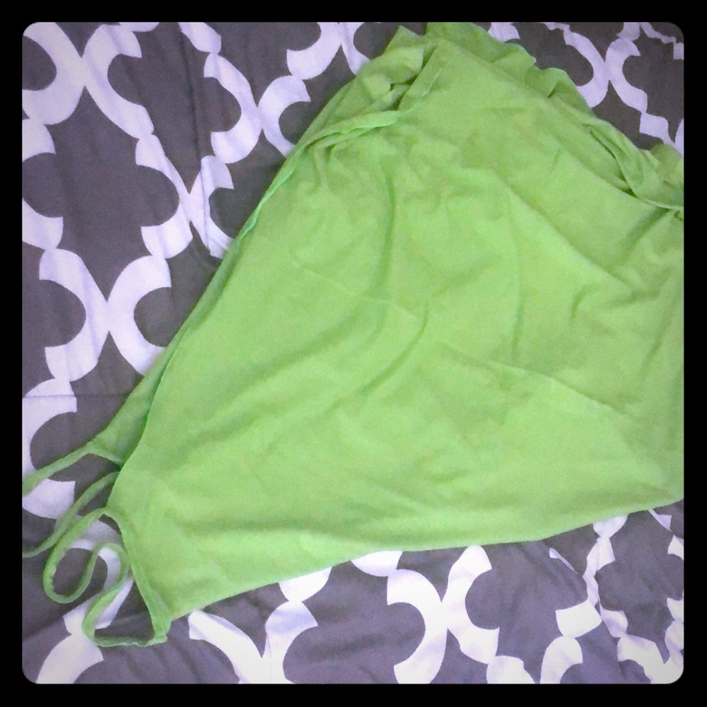 Woman’s wrap cover up dress